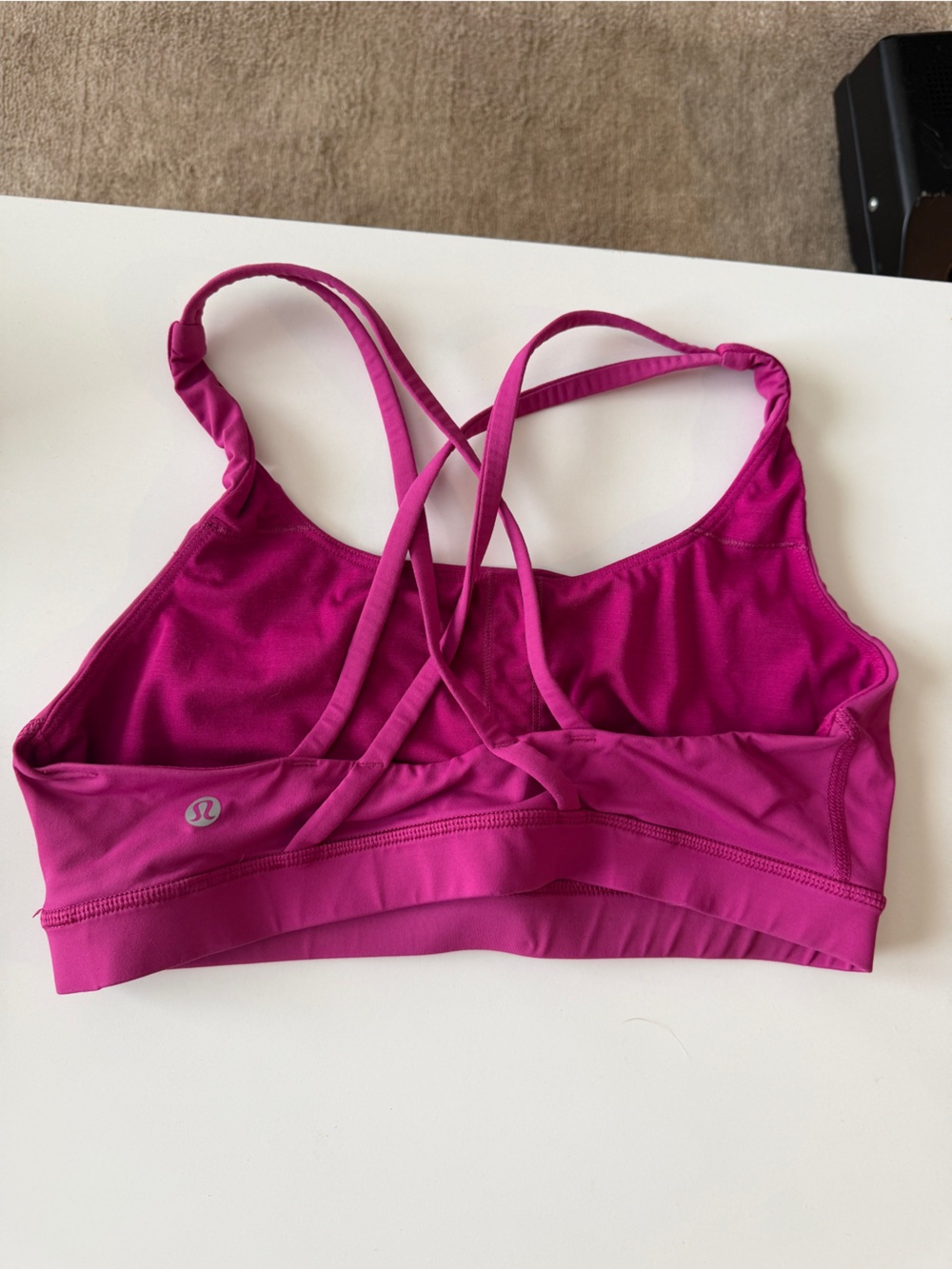 lululemon athletica Ripened Raspberry Energy Sports Bra (B-D Cups)